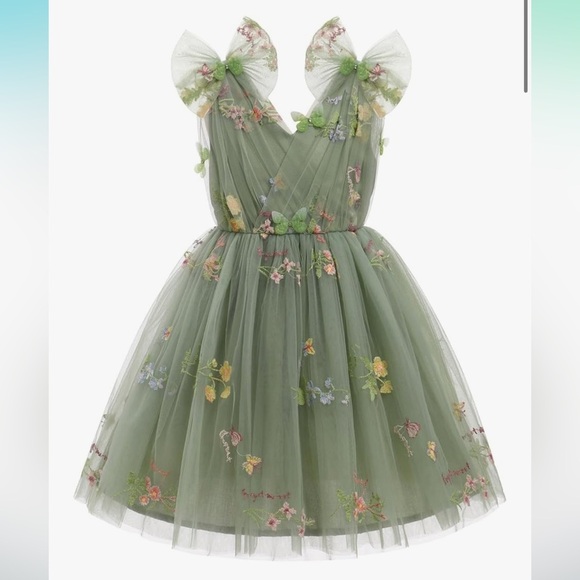 imekis Other - IMEKIS Toddler Kids Girls Butterfly fairy Dress Formal 5-6 years old